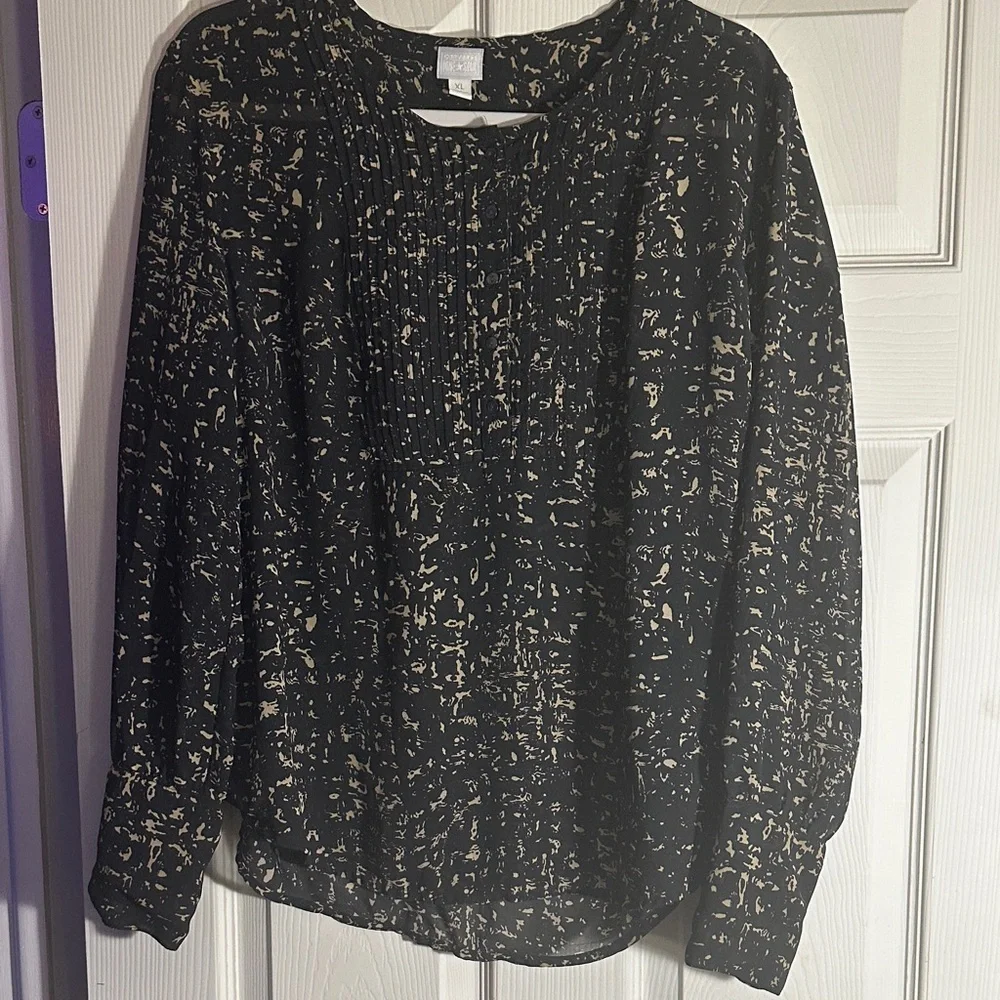 Black and Cream Converse Women's Top - Picture 1 of 10